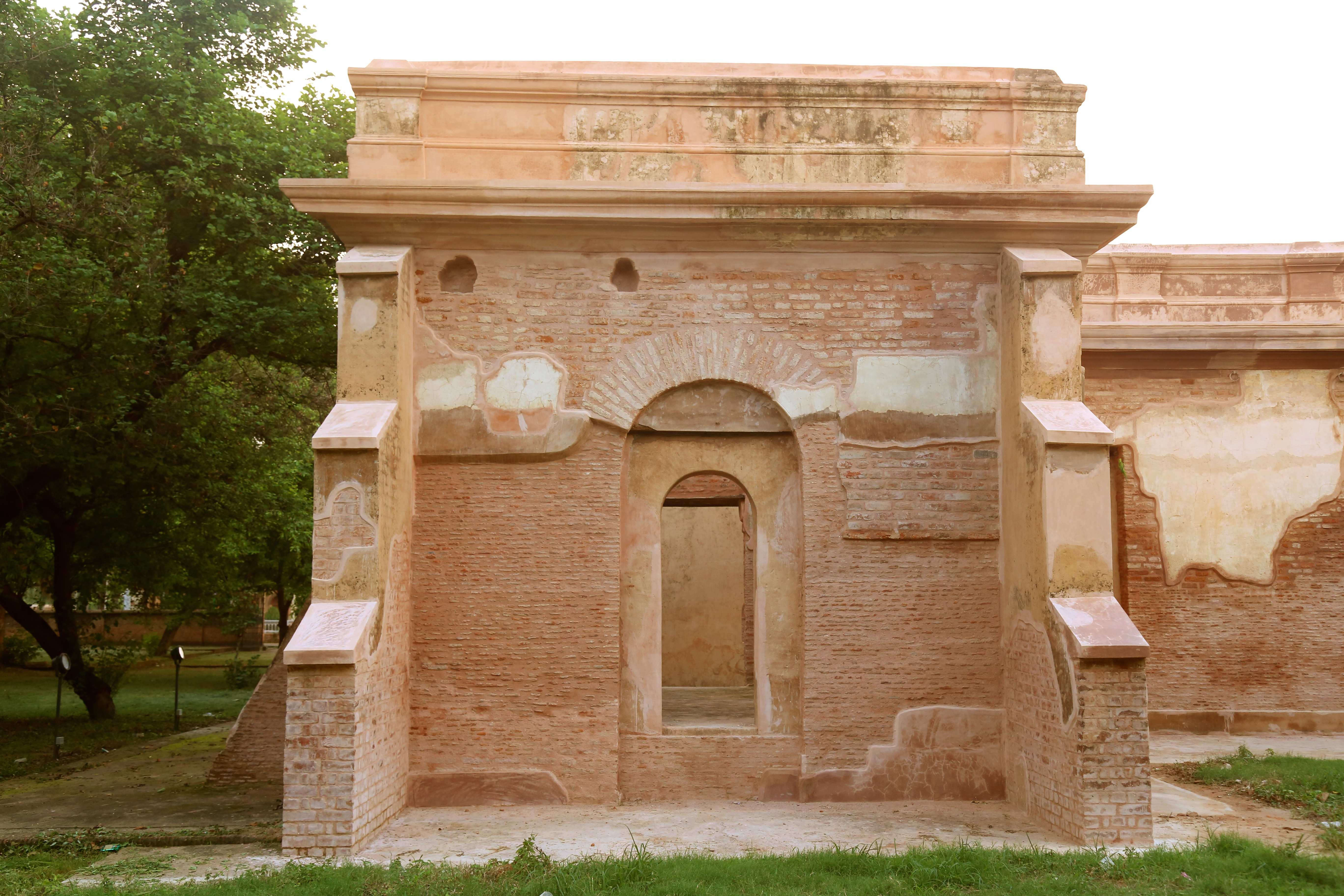 Temple Courtyard After Restoration