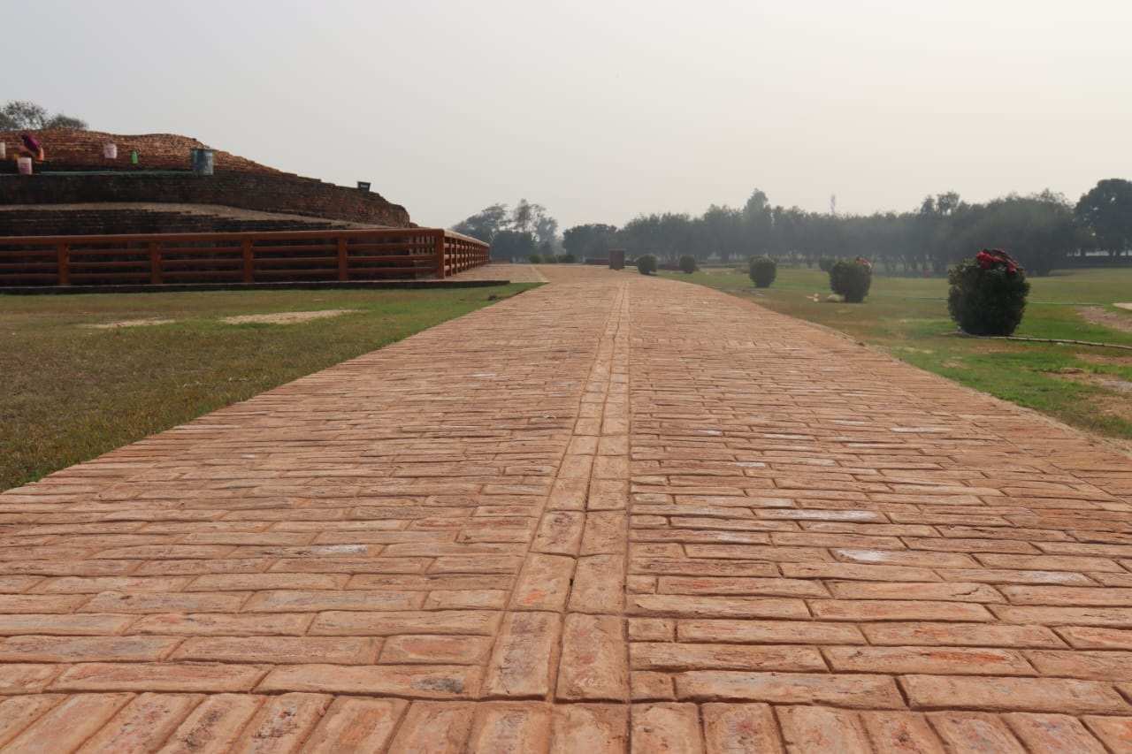  Pathway work at Piprahawa 